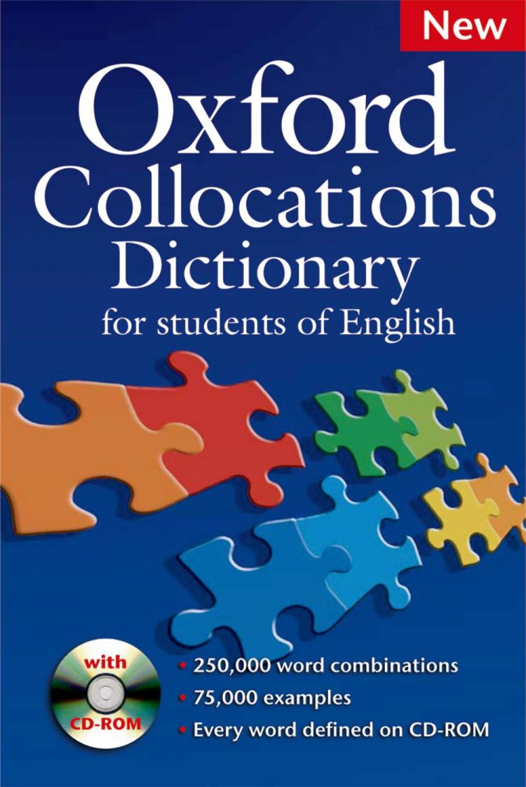 oxford collocation dictionary cd